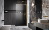 Radaway Modo F SL Gold II kabina Walk-in 75x201,6cm prawa złoty połysk szkło przejrzyste 10419075-09-01R
